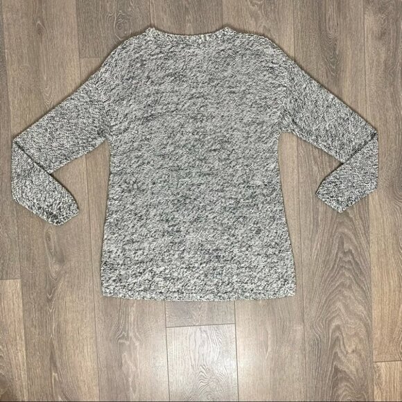 Philosophy Women's Republic Sweater Knit Pullover Dreamy Ivory Black Size M - Picture 13 of 13